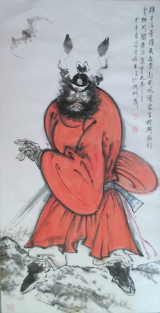 杨 旭●四尺钟馗